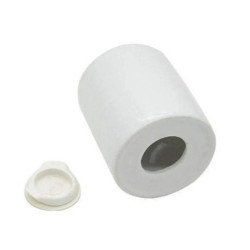 Hucha blanca de cerámica personalizada