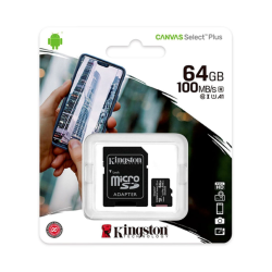 Micro SD 64 GB Kingston Tarjeta de Memoria