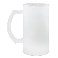 Jarra de cerveza de cristal personalizada