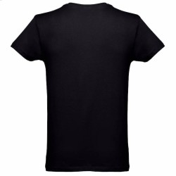 Camiseta negra básica 2 caras