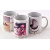 Taza blanca de cerámica personalizada