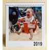 Calendario cuadrado sobremesa