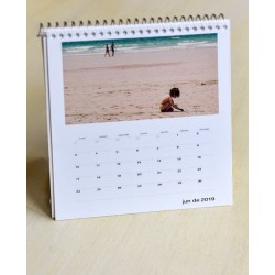 Calendario cuadrado sobremesa