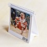Calendario cuadrado sobremesa